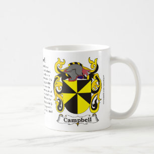 Mugg för Campbell familjvapensköld