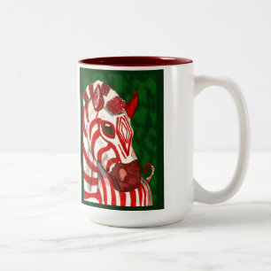 Mugg för candy canesebrajul