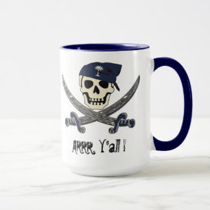 Mugg för Carolina piratkaffe