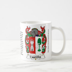 Mugg för Castillo familjvapensköld