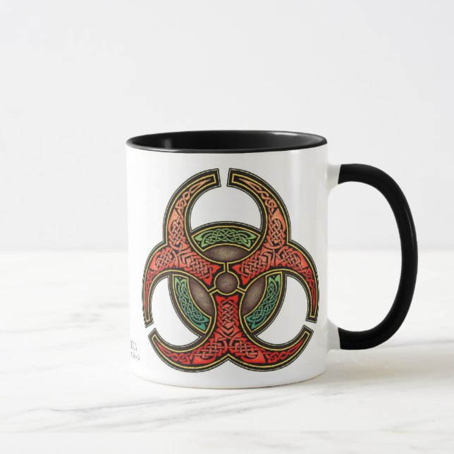 Mugg för CelticKnotwork Biohazard (Höger)