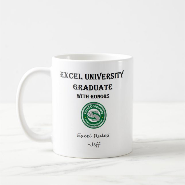 Mugg för CEUG w/Honors (Vänster)
