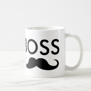 Mugg för CHEFmustaschkaffe