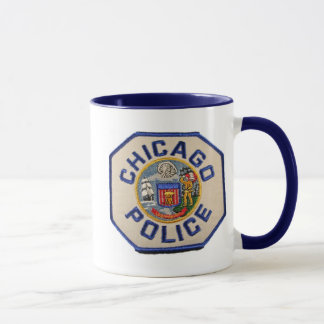 Mugg för Chicago poliskaffe