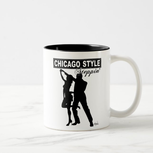 Mugg för Chicago stilSteppin kaffe (Höger)