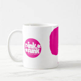 Mugg för chick för Puff för rosaFunk afro-