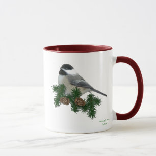 Mugg för Chickadee (gräs)