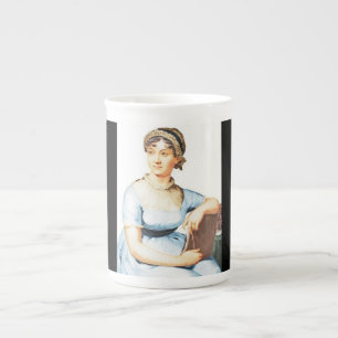 Mugg för china för party för Jane Austen temaTe Benporslin Mugg