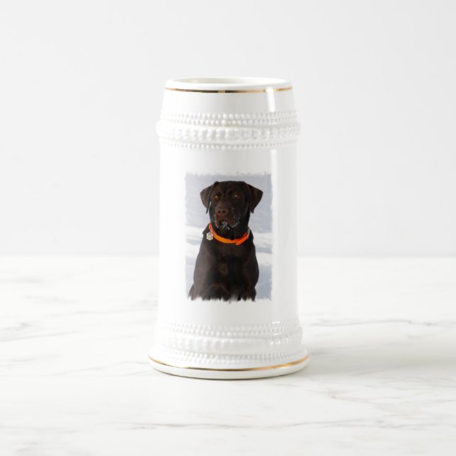 Mugg för chokladLabrador öl (Center)