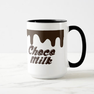 Mugg för chokladmjölkdesign
