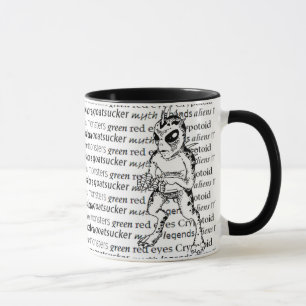 Mugg för ChupacabraCryptozoologykaffe