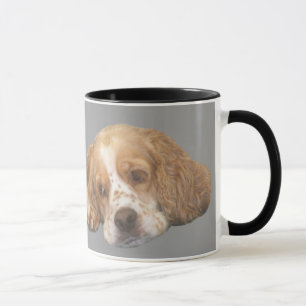 Mugg för cockerspanielSpanielfräknar