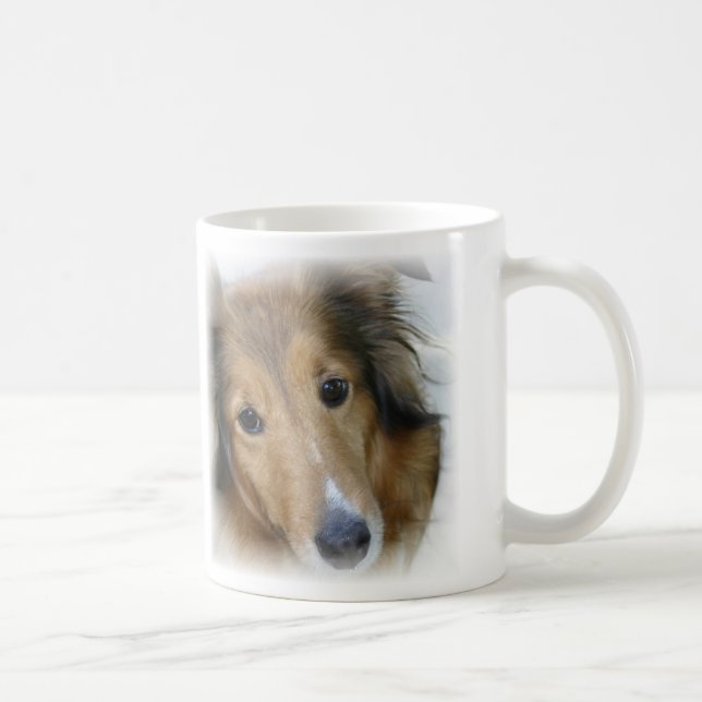Mugg för Colliehundkaffe (Höger)