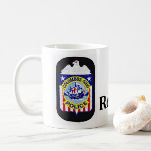 Mugg för Columbus polispension