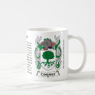 Mugg för Conner familjvapensköld