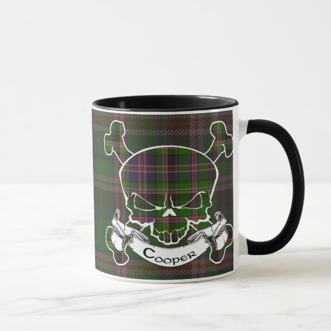 Mugg för CooperTartanskalle (Höger)