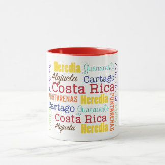 Mugg för Costa Rica landskapkaffe