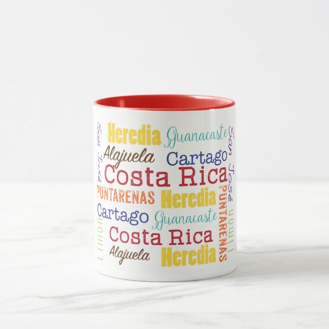 Mugg för Costa Rica landskapkaffe (Center)
