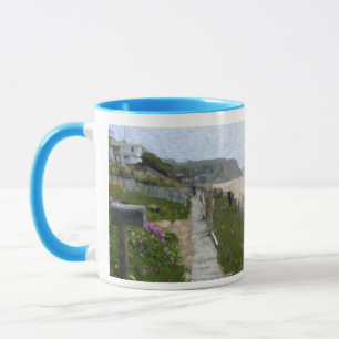 Mugg "för Crystal CoveVita hus"