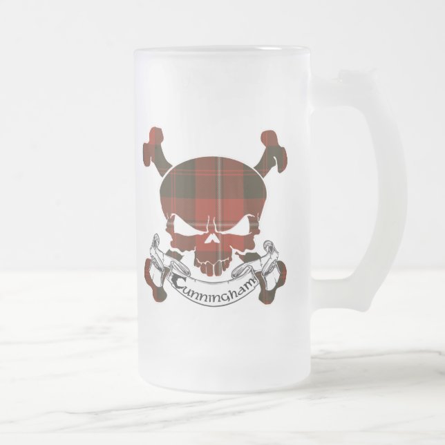 Mugg för Cunningham Tartanskalle (Höger)