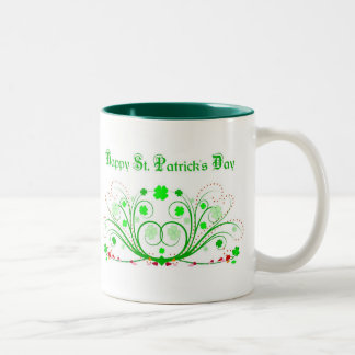 Mugg för dag för lyckligSt. Patricks -