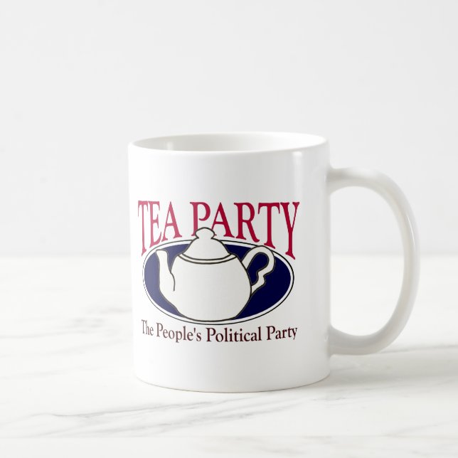 Mugg för dag för Teapartyskatt (Höger)