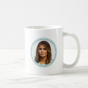 Mugg för dam för Melania TRUMF första