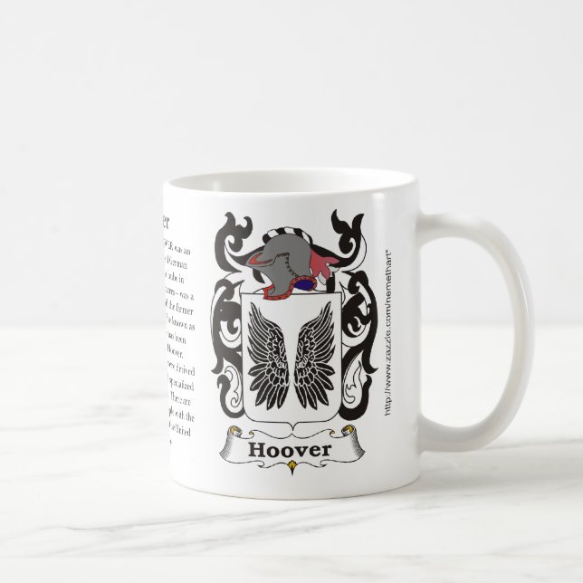 Mugg för dammsugarefamiljvapensköld (Höger)