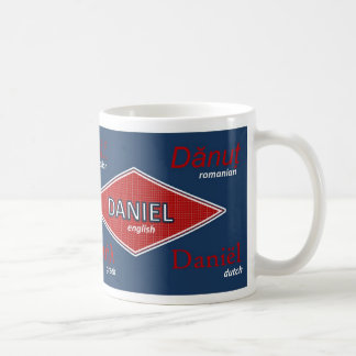 Mugg för Daniel internationellnamn