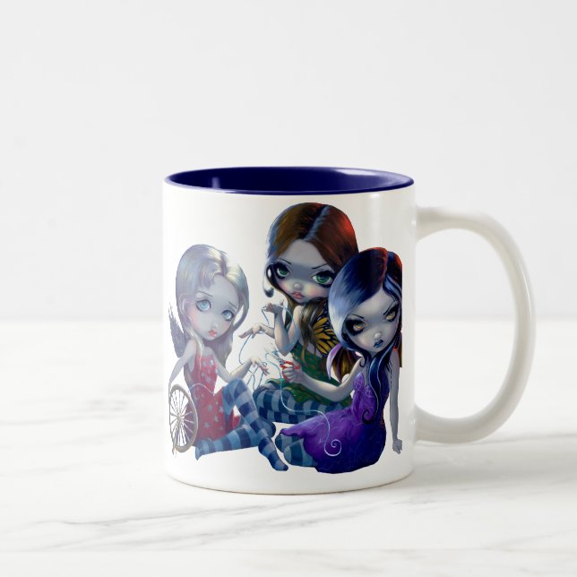 "Mugg för de tre ödena" Två-Tonad Mugg (Höger)