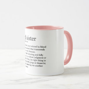 Mugg för definition för Soulsysterordbok