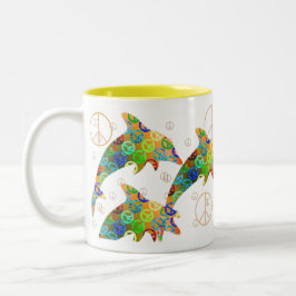 Mugg för delfinfredsöndag