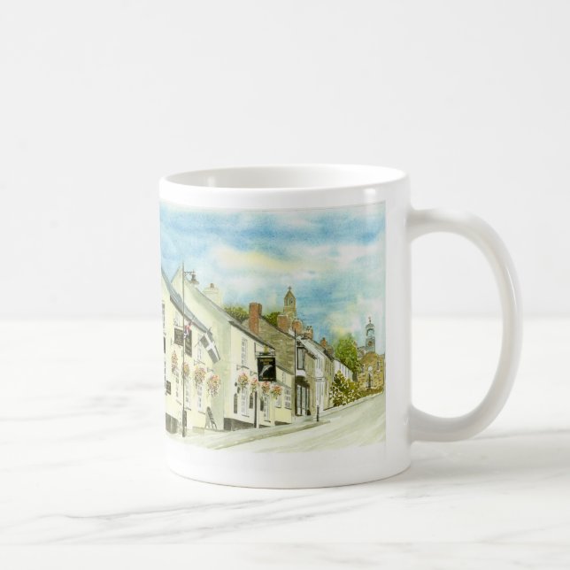 "Mugg för delfingästgivargården" Kaffemugg (Höger)