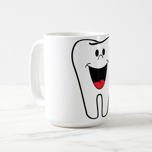 Mugg för dentister Coffee Mugg (Framsida vänster)