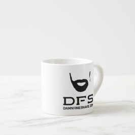 Mugg för DFS-vitespresso Espressomugg