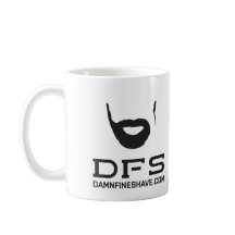 Mugg för DFS-vitkaffe
