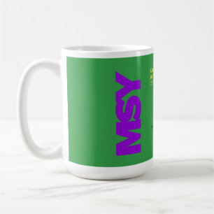 Mugg för diagram för Armstrong New Orleans