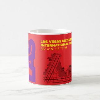 Mugg för diagram för Las Vegas flygplats (LAS)