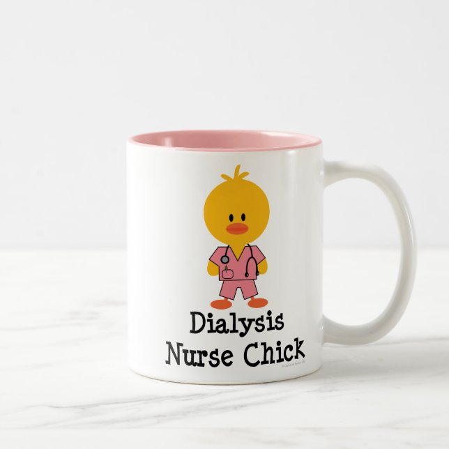 Mugg för Dialysissjuksköterskachick (Höger)