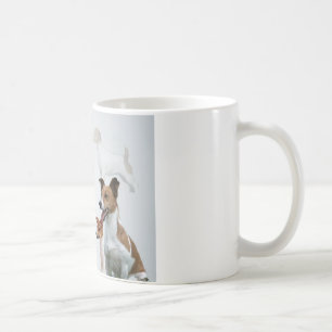 mugg för dikt för jackRussell vän