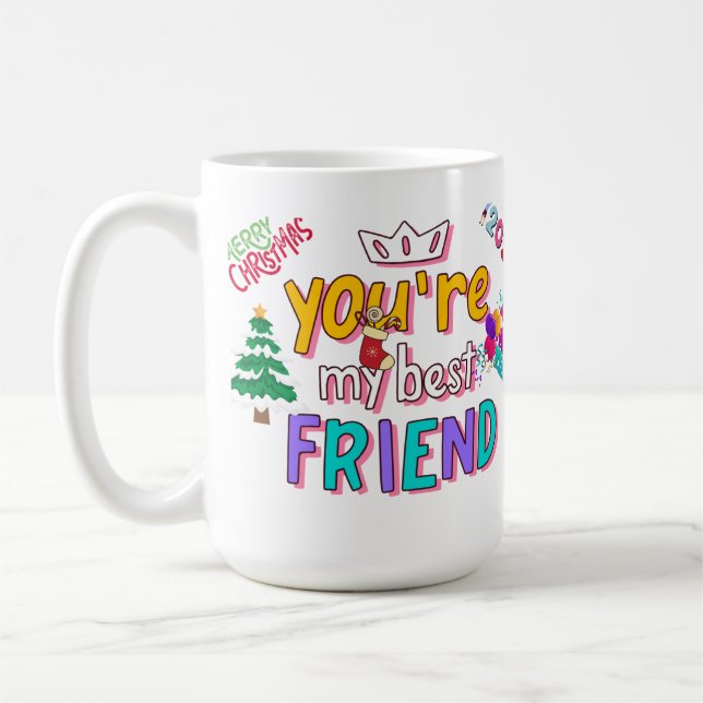 Mugg för din kompis julklapp (Vänster)