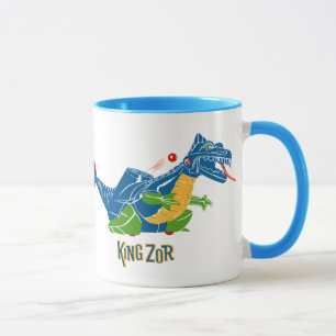 mugg för Dinosaur för 60-talkung Zor