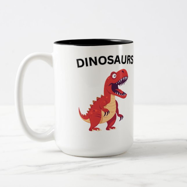 Mugg för dinosaurier (Vänster)