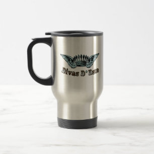 Mugg för DivasD'Este logotyp