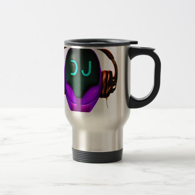 MUGG för DJ för främmande futuristiska thermo (Höger)