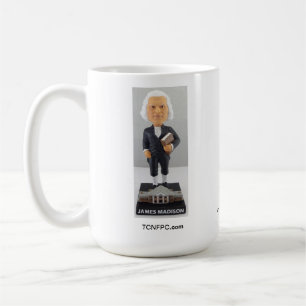 Mugg för docka för James Madison knyckhuvud