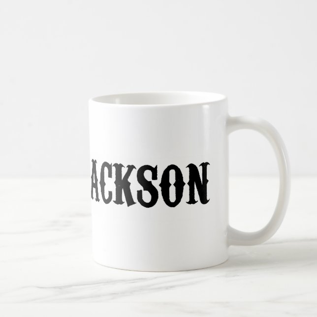 Mugg för domareJackson logotyp (Höger)