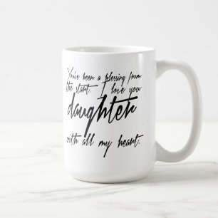 Mugg för dottervälsignelsekaffe