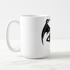 Mugg för drake för medlem för svart månesamhälle