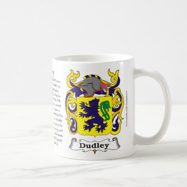 Mugg för Dudley familjvapensköld (Höger)